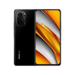 POCO F3 5G, 128GB, Dual SIM, Black цена и информация | Мобильные телефоны | 220.lv