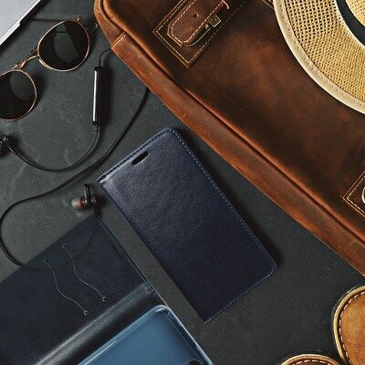 Samsung Galaxy A42 5G maciņš Magnet Book, tumši zils цена и информация | Telefonu vāciņi, maciņi | 220.lv