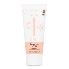 Naïf Baby & Kids солнцезащитный крем SPF50 100мл цена и информация | Косметика для мам и детей | 220.lv