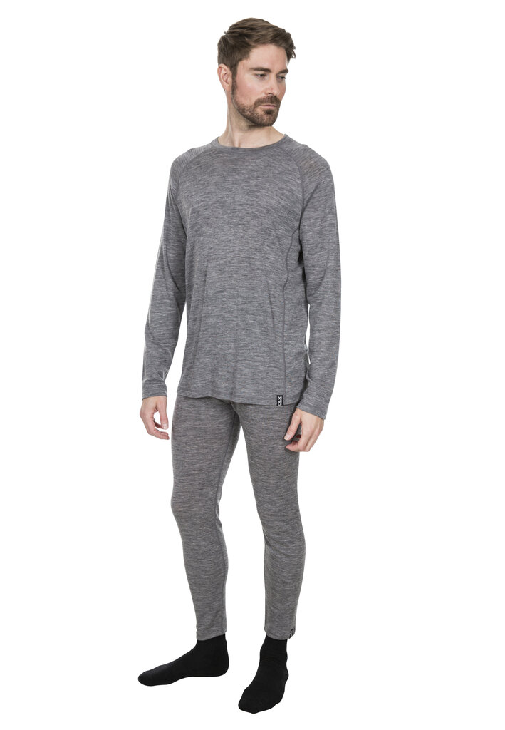 Termo T krekls no merīno vilnas Trespass Wexler - Male DLX Merino Base Layer Top cena un informācija | Vīriešu termoveļa | 220.lv