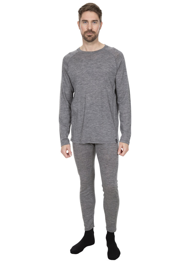 Termo T krekls no merīno vilnas Trespass Wexler - Male DLX Merino Base Layer Top цена и информация | Vīriešu termoveļa | 220.lv