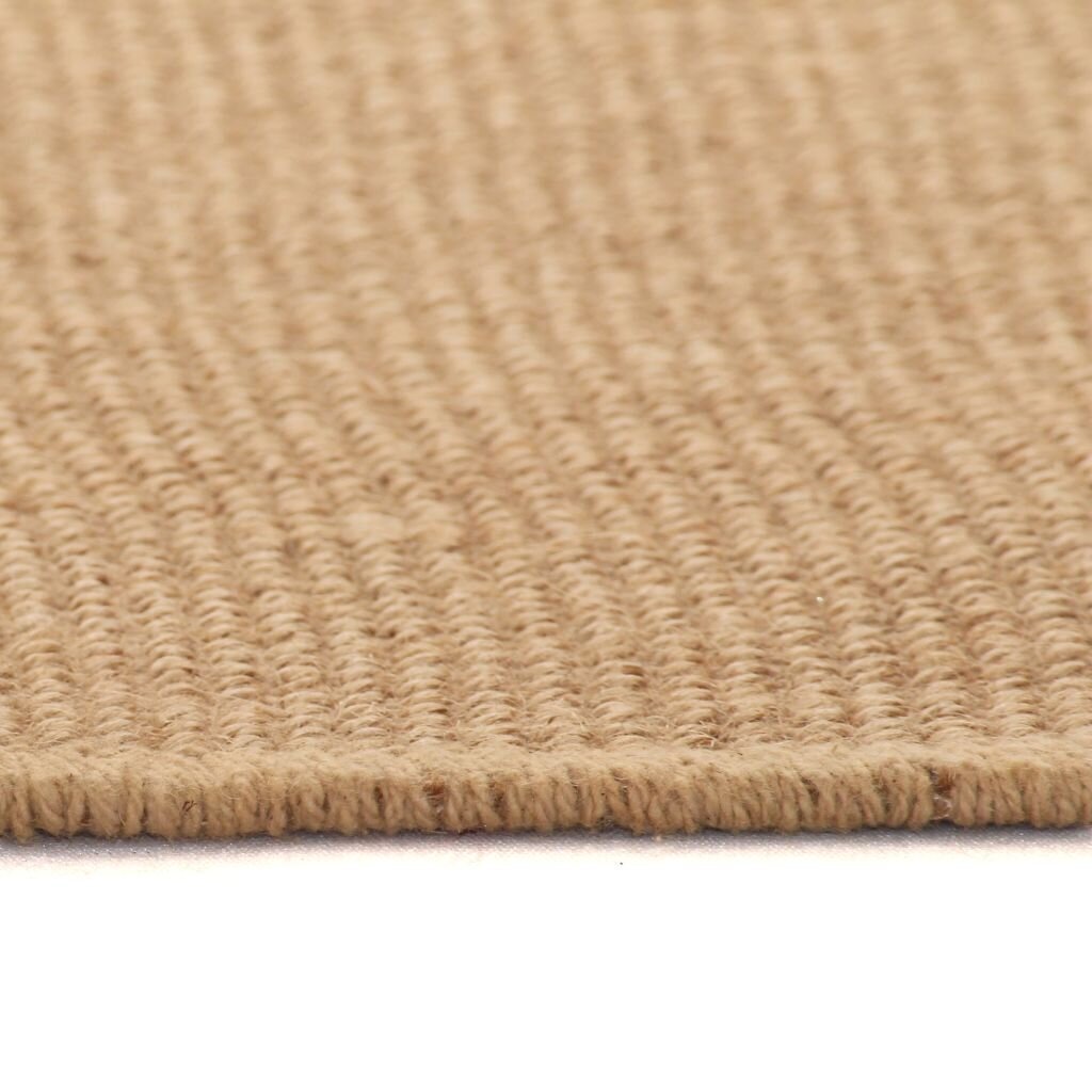 vidaXL paklājs, 120x180 cm, džuta ar lateksa pamatni, dabīga krāsa cena un informācija | Paklāji | 220.lv