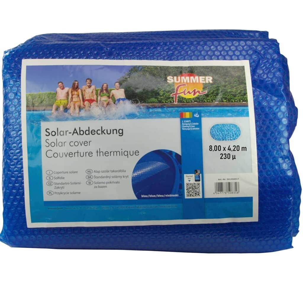 Summer Fun baseina pārklājs, ovāls, 800x420 cm, zils PE цена и информация | Baseinu piederumi | 220.lv