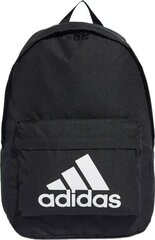 Sporta mugursoma Adidas Classic Bos Backpack FS8332, melna cena un informācija | Sporta somas un mugursomas | 220.lv