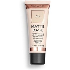 Grima pamats Revolution Matte Base 28 ml, F6.5 cena un informācija | Grima bāzes, tonālie krēmi, pūderi | 220.lv