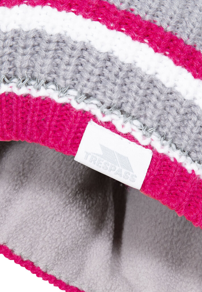 Ziemas cepure meitenēm Trespass Lit, pelēka cena un informācija | Cepures, cimdi, šalles meitenēm | 220.lv