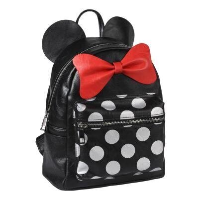 Mugursoma Cerda Disney Minnie/Pelīte Minnija, melna цена и информация | Skolas somas | 220.lv