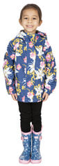 Куртка-дождевик для девочек Trespass Hopeful, синяя цена и информация | Куртки, пальто для девочек | 220.lv