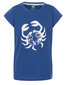 Meiteņu T-krekls Simply, zils cena un informācija | Krekli, bodiji, blūzes meitenēm | 220.lv