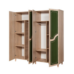 Skapis Kalune Design Wardrobe 863 (II), 180 cm, ozola krāsas/aļš cena un informācija | Skapji | 220.lv