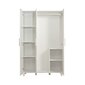 Skapis Kalune Design Wardrobe 869 (III), 120 cm, balts cena un informācija | Skapji | 220.lv