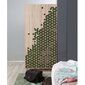 Skapis Kalune Design Wardrobe 869 (IV), 90 cm, ozola krāsas/zaļš cena un informācija | Skapji | 220.lv