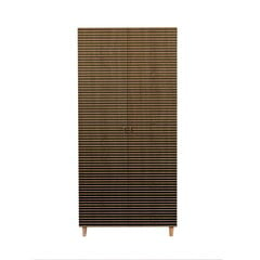 Skapis Kalune Design Wardrobe 869 (IV), 90 cm, ozola krāsas/dzeltens cena un informācija | Skapji | 220.lv