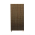 Шкаф Kalune Design Wardrobe 869 (IV), 90 см, дуб/желтый