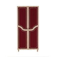 Skapis Kalune Design Wardrobe 869 (IV), 90 cm, ozola krāsas/sarkans