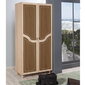 Skapis Kalune Design Wardrobe 869 (IV), 90 cm, brūns/ozola krāsas cena un informācija | Skapji | 220.lv
