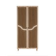 Skapis Kalune Design Wardrobe 869 (IV), 90 cm, brūns/ozola krāsas