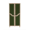 Skapis Kalune Design Wardrobe 869 (IV), 90 cm, a krāsas/tumši zaļš