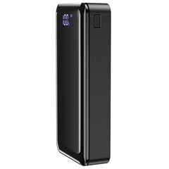 Arejais-akumulators Power Bank Borofone BJ8 30000mAh, melns цена и информация | Зарядные устройства Power bank | 220.lv