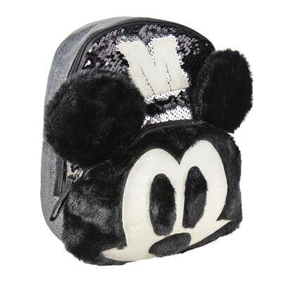 Mugursoma meitenēm Cerda Disney Mickey / Mikipele, melna cena un informācija | Skolas somas | 220.lv