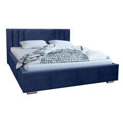 Кровать Zebra 180x200 см, синяя цена и информация | Кровати | 220.lv