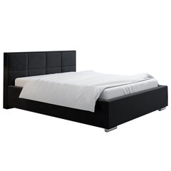 Кровать Praga 160x200 см, черная цена и информация | Кровати | 220.lv