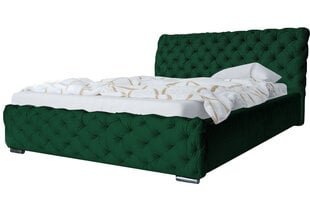 Кровать Lira 140x200 см, зеленая цена и информация | Кровати | 220.lv