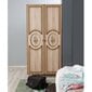 Skapis Kalune Design Wardrobe 863 (I), 90 cm, ozola krāsas/tumši brūns cena un informācija | Skapji | 220.lv