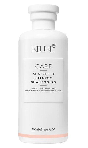 Mitrinošs šampūns matiem pēc saules Keune Care Sun Shield Shampoo, 300 ml cena un informācija | Šampūni | 220.lv