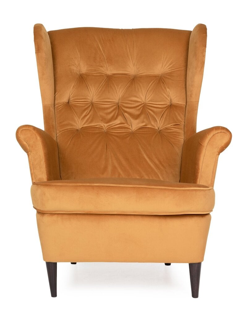 Krēsls TMS Prince, dzeltens cena un informācija | Atpūtas krēsli | 220.lv