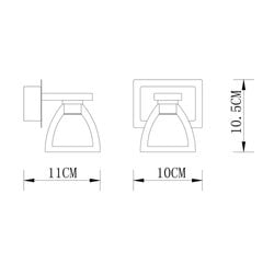 Sienas lampa G.LUX GM-193/1 цена и информация | Настенные светильники | 220.lv