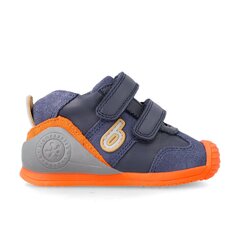 Первая обувь Biomecanics, синие с оранжевым цена и информация | Laste Kingad | 220.lv