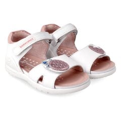 Sandales meitenēm Biomecanics, baltas cena un informācija | Bērnu sandales | 220.lv