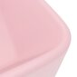 vidaXL izlietne, 41x30x12 cm, matēta rozā keramika cena un informācija | Izlietnes | 220.lv