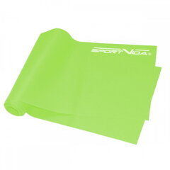 SportVida Fitness & GYM Rubber training band 200 * 15 * 0.35 CM (1-5kg) Light Green цена и информация | Фитнес-резинки, гимнастические кольца | 220.lv