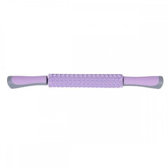 Валик с ручками - массажный ролик SportVida EVA, фиолетовый цена и информация | Аксессуары для массажа | 220.lv