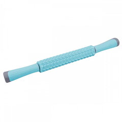 Валик с ручками - массажный ролик SportVida EVA (53 см длина / 4.5 см диаметр), бирюзовый цена и информация | Аксессуары для массажа | 220.lv