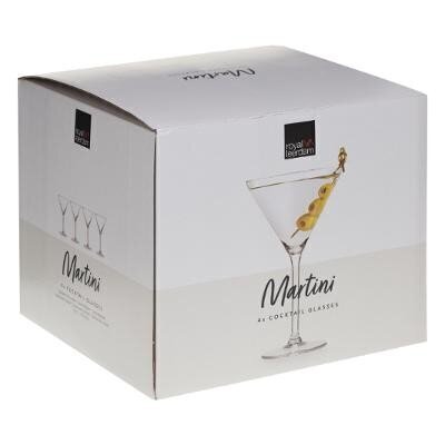 Glāze Royal Leerdam Martini, 260 ml, 4 gab. cena un informācija | Glāzes, krūzes, karafes | 220.lv