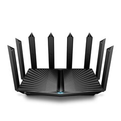 WiFi maršrutētājs TP-Link Archer AX90 (5 GHz + 5 GHz + 2,5 GHz), Wi-Fi 6, liela ātruma ethernet cena un informācija | Rūteri (maršrutētāji) | 220.lv