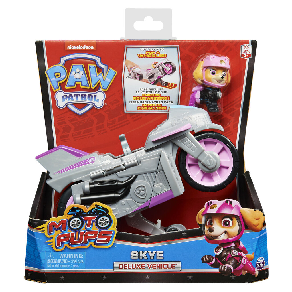 Figūriņa un motocikls Ķepu Patruļa (Paw Patrol), 6059253 цена и информация | Rotaļlietas zēniem | 220.lv