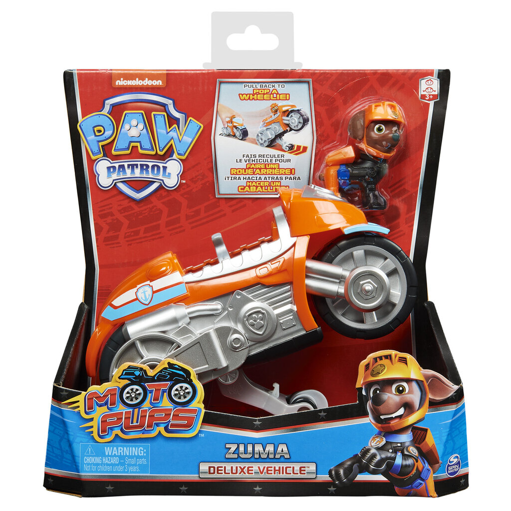 Figūriņa un motocikls Ķepu Patruļa (Paw Patrol), 6059253 цена и информация | Rotaļlietas zēniem | 220.lv