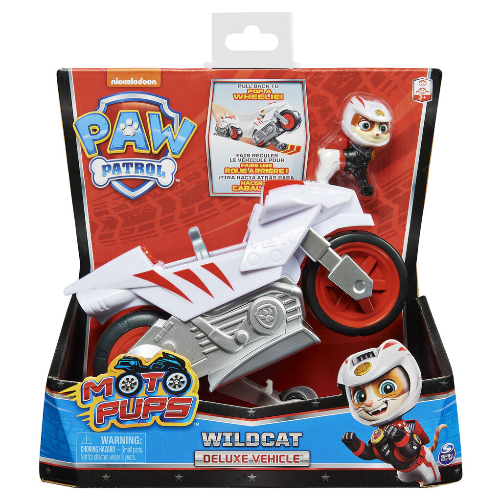 Figūriņa un motocikls Ķepu Patruļa (Paw Patrol), 6059253 цена и информация | Rotaļlietas zēniem | 220.lv