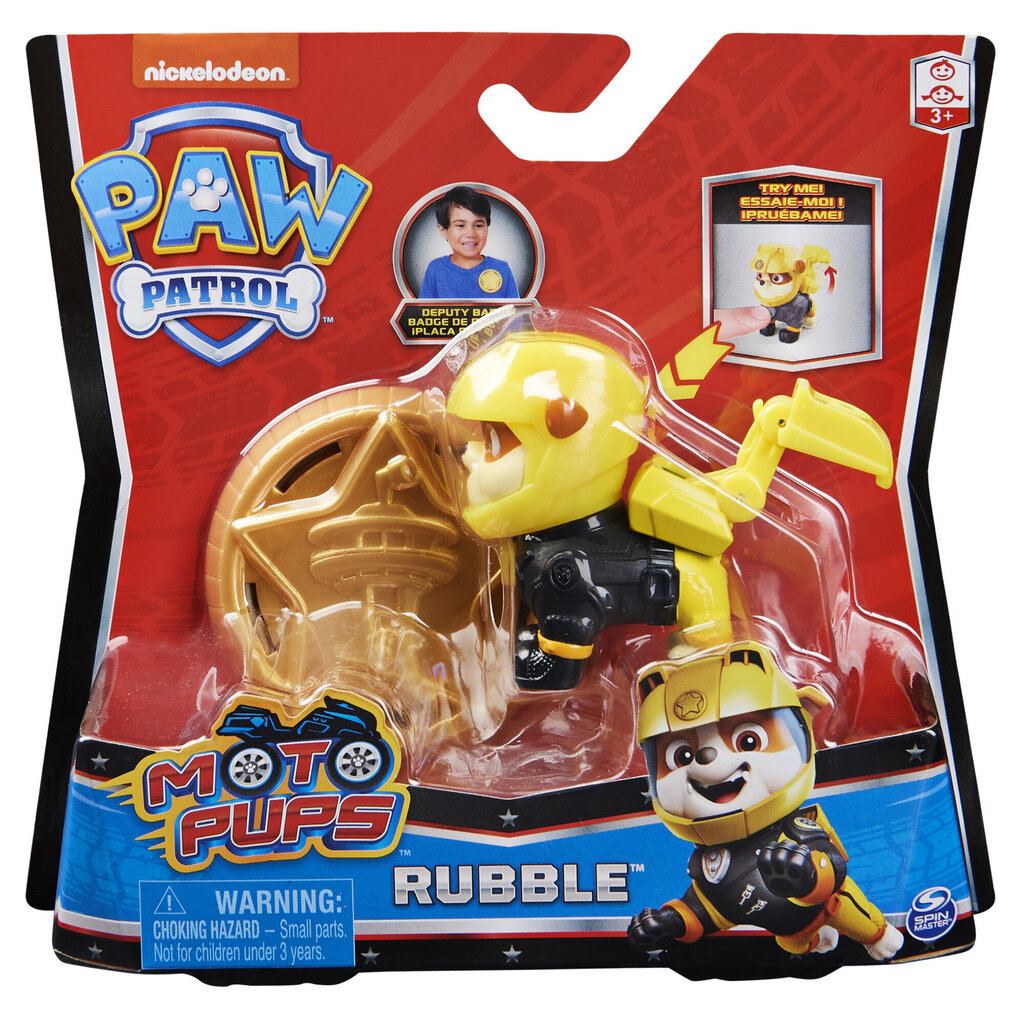 Figūriņa Hero Pups - Moto Ķepu Patruļa (Paw Patrol), 6059490 cena un informācija | Rotaļlietas zēniem | 220.lv