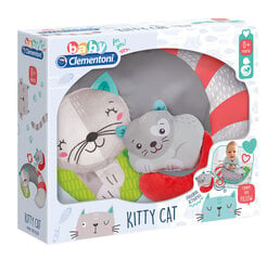 Clementoni baby первая подушка для малыша Kitty cat, 17278 цена и информация | Детские подушки, конверты, спальники | 220.lv