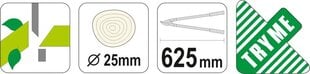 Grieznes zariem 625mm Yato (YT-8831) cena un informācija | Dārza instrumenti | 220.lv