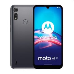 Motorola E6i, 32GB, Dual SIM, Meteor Grey cena un informācija | Mobilie telefoni | 220.lv