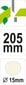 Zaru sekators universāls 205mm Yato (YT-8800) cena un informācija | Dārza instrumenti | 220.lv