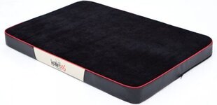 Hobbydog matracis mājdzīvniekiem Premium Velvet Black, L, 100x67 cm cena un informācija | Suņu gultas, spilveni, būdas | 220.lv