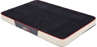 Hobbydog matracis mājdzīvniekiem Premium Velvet Black/Beige, L, 100x67 cm cena un informācija | Suņu gultas, spilveni, būdas | 220.lv