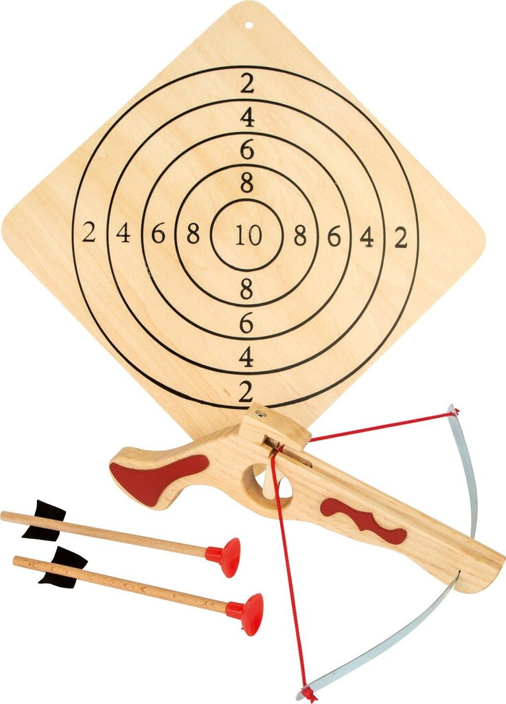 Koka arbalets ar mērķi Crossbow cena un informācija | Attīstošās rotaļlietas | 220.lv